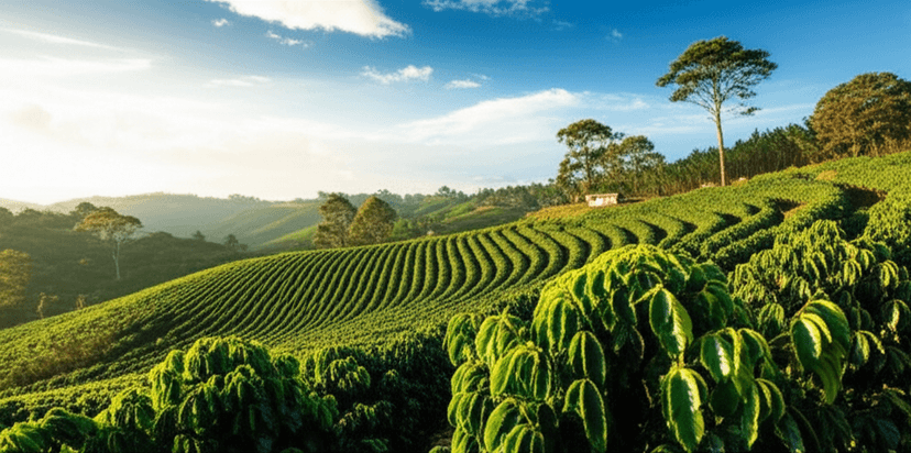 Coffee Region - World-famous coffee plantations in the Andes mountains